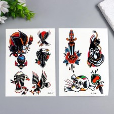 Tattoo on the body color 
