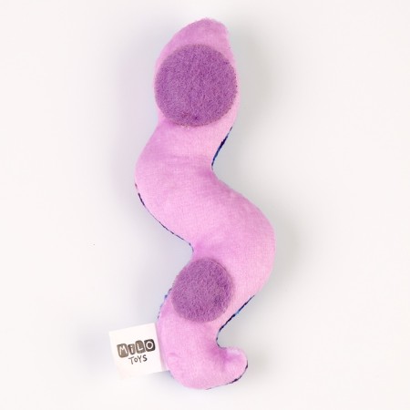New Year's Magnet Soft "snake", blue-3
