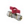 Ballic Aquasfera Euro 1018-03, D = 20 mm, PN 16, Squeezer, butterfly, Nickel
