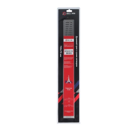 Linear AFLORN AF20107-70, 700x70 mm, C FLANT SOME. rotations 360 °, stainless steel. steel-6