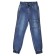 Jeans for boys, height 116 cm, blue color