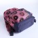 Baby backpack with zipper, external pocket, reflective strip, pink color