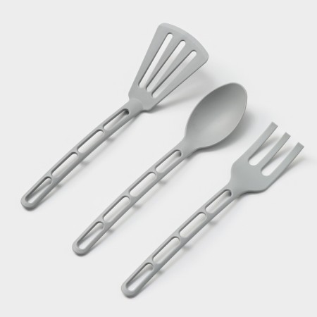 A set of kitchen utensils Prestige, 3 objects, color gray color-1