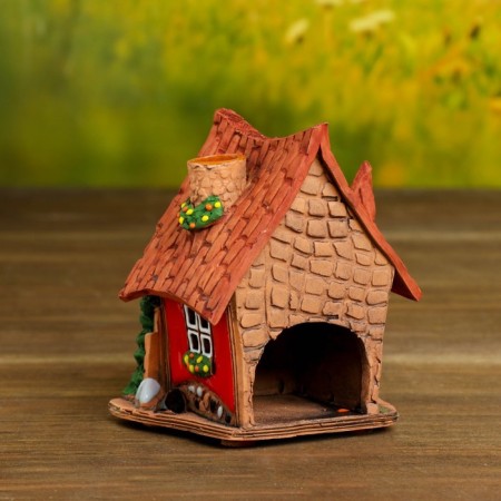 Aroma lace house "Mashenka", handmade, mix, 11.5 cm-5