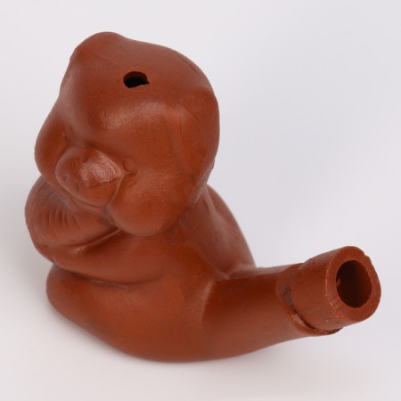 Ceramic “pig” whistle for painting 3 × 6 × 5.2cm-5