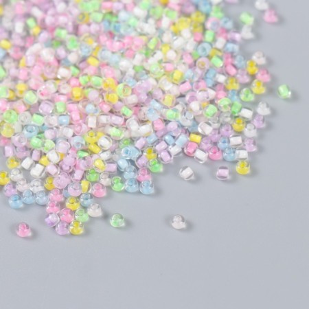 Glass 12/0 "Transparent. Color desp. Candy" 10 g-1