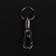 Cartage keychain, clamp, dark chrome