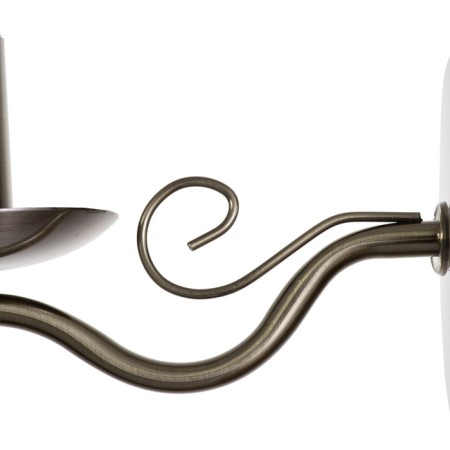 Bra "Alvaro" 1x40W E14 bronze 10x20x13 cm-8