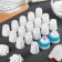 Set of pastry nozzles, d = 3.5 cm, 16 pcs, 2 adapters, color mix