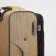 Small suitcase 24 "on lightning, code castle, with extension, beige color