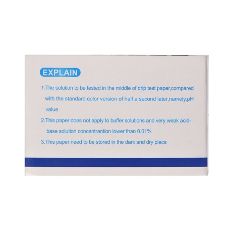 PH tester, litmus paper, set of 20 pcs in a box (in English)-11