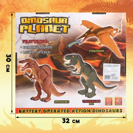 Rex dinosaur, works on batteries, light and sound effects-4