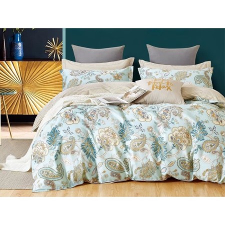 Bed linen 2 joint venture satin de luxe, size 230x240 cm, 180x210 cm, 50x70 cm - 2 pcs