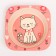 A set of children's bamboo dishes "Kithechka", plate, bowl, glass, devices, 5 items