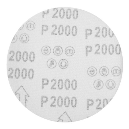 Circle of abrasive grinding under the "Velcro" Tundra, 150 mm, P2000, 5 pcs.-5