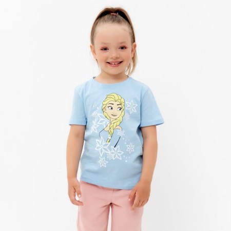Children's T-shirt Disney "Frozen", height 98-104 (30), blue