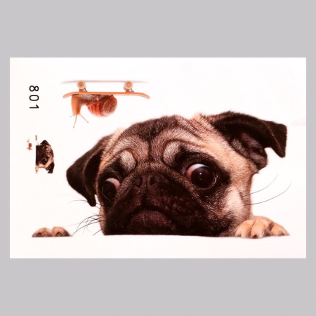 Stick 3D interior dog 30*20cm-1