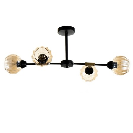 Svetogor chandelier "Form" 4x60W E27 Black 81x49x39cm