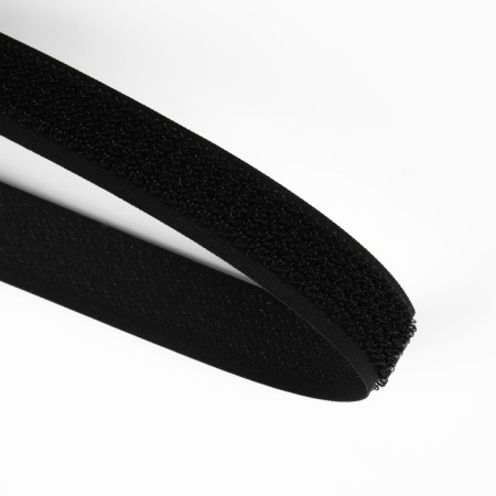 Velcro hybrid, 20 mm × 25 ± 1 m, black color-1