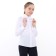 School blouse for girls, white color, height 158 ​​cm