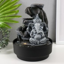 The desktop fountain from the network, the backlight 
