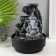 The desktop fountain from the network, the backlight "Gray Ganesha in the stone grotto" 21x21x28 cm