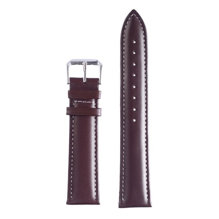 Solomon watch strap 22 mm, genuine leather, l = 20 cm, brown-1