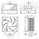 Cooling device (cooler) ID-Cooling Frozn A410 Argb SOC-am5/AM4/1151/1200/1700 White 4- 107484