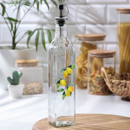 Glass bottle for sauces and oils of the Lemon Dilan, 500 ml, 6 × 29 cm