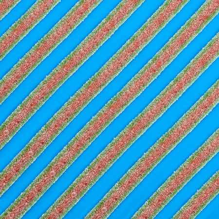 Sour marmalade - straps "Damla", watermelon, 15 g-7