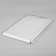 Stainless steel tray 59.5 × 39.5 × 1.5 cm
