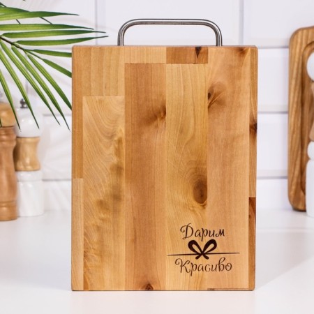 Groot board "Rectangle" is small (metal handle) 26x18x1.8 cm-1