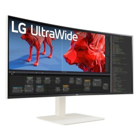 Monitor LG 38 "ULTRAWIDE 38WR85QC-W White Nano IPS LED 21: 9 HDMI M/M Matte Has Piv 600CD 1066917-3