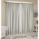Set of curtains "Canvas", size 200x250 cm, 2 pcs, color gray