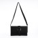 Bag-clate on magnet, long belt, black color