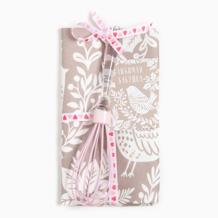 Gift set to "beloved grandmother" towel 40x73 cm, kitchen cuisine.-6