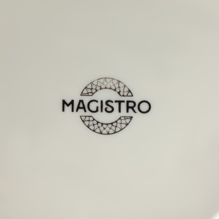 Cake for cakes and desserts Porcelain Magistro "Flower", D = 25 cm-5