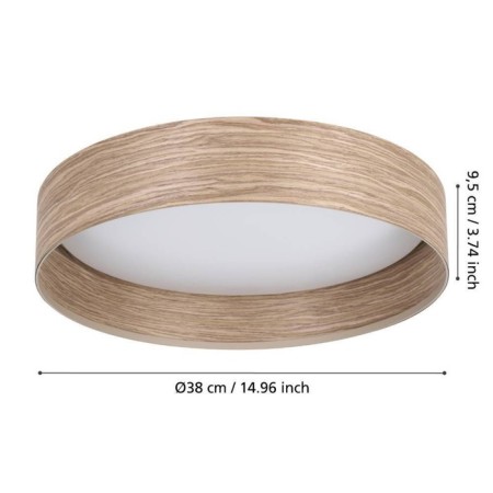 Luppineria ceiling lamp, 24W LED-5