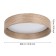 Luppineria ceiling lamp, 24W LED
