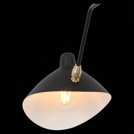 Ceiling Ceiling ST LUCE. SL305.402.03. SPRUZZO. 3x60 watts, E27, 110x110x65 cm, black color-9