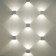 Elektrostandard lamp, 6 W, LED, 3000K, 370 lm, IP54, wall, Techno 1548 LED White