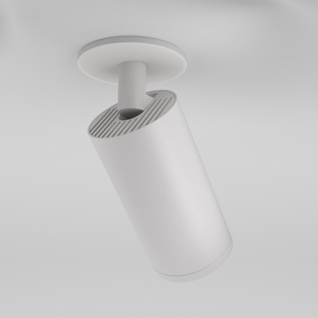 Technical C049CL-U-1W, 1xGU10, 10W, 5.2x5.2x12.5 cm, white color-3