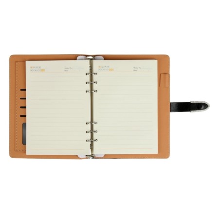 Organizer on the rings A5, 90 sheets in the ruler, with a stream, mix-18