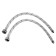 Comer for the kitchen "Everest" B40-032, single-leaf, pour 139 mm, chrome