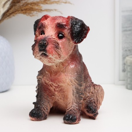 Piggy bank "Terrier" 18x15cm-1