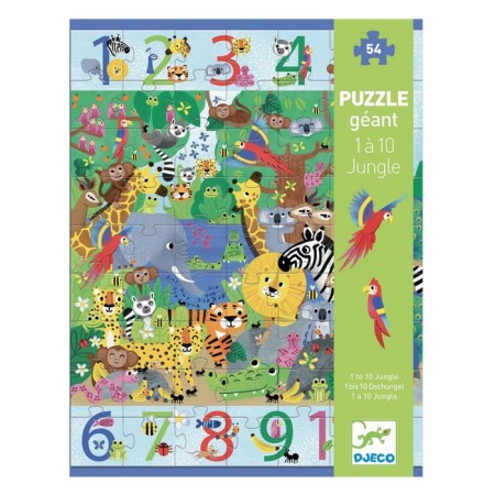 DJeco giant "Jungle", 54 elements