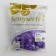 Latex ball 12 "Reflex, purple, chrome, set of 50 pcs.
