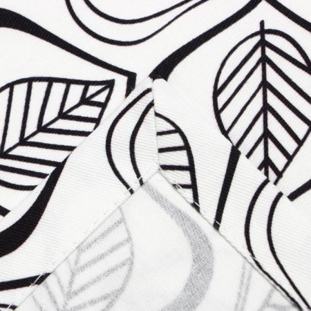 Walking on the table Etel Leaves 40x149cm, 100% HL, sarzha 190 g/m2-7