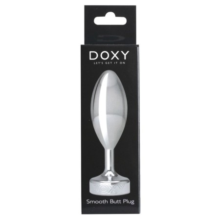 Anal sleeve DOXY BUTT PLUG SMOOTH, D-3.3 aluminum