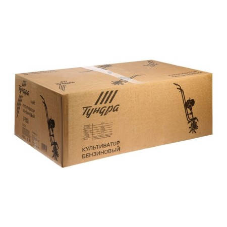 Cultivator gasoline tundra, 2.3 hp, 1700 watts, 1 speed, width 30 cm, depth 12 cm-15